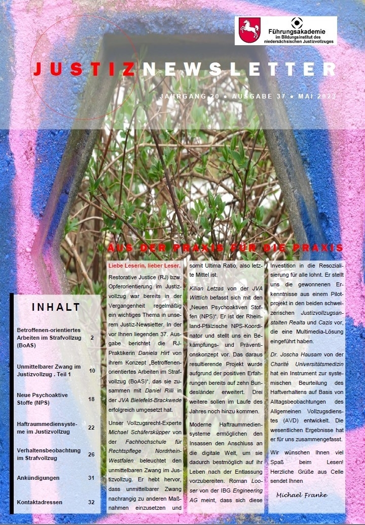 Justiz-Newsletter Nr. 37